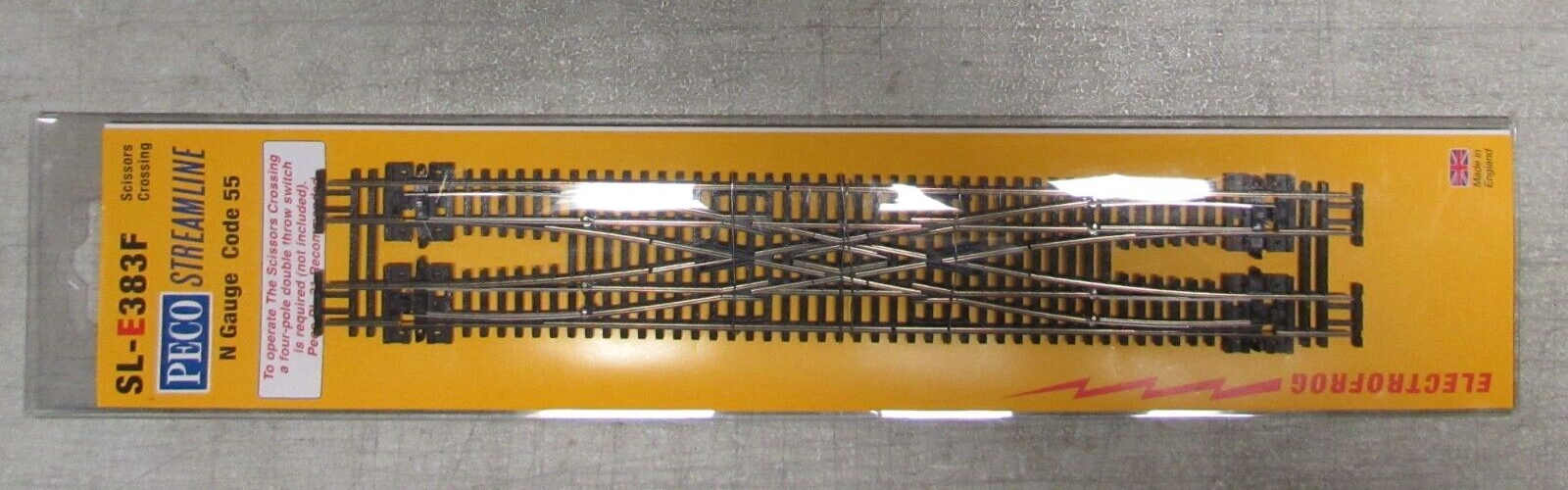Code 55 Electrofrog Scissors Crossing