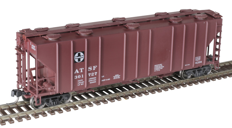 Santa Fe PS-4000 covered hopper #301704