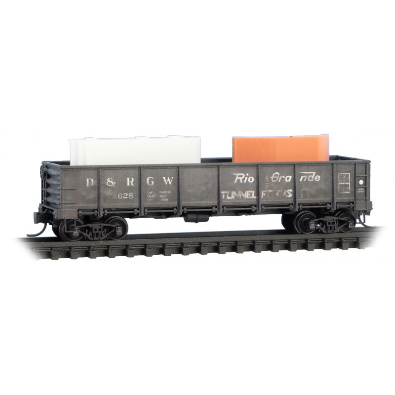Denver & Rio Grande Western Weathered 3-Pack With Tunnel Forms Load