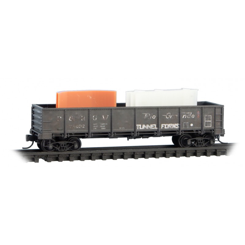 Denver & Rio Grande Western Weathered 3-Pack With Tunnel Forms Load