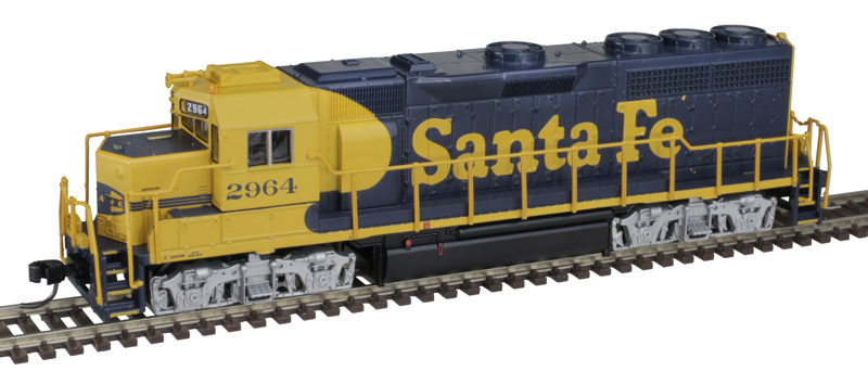 Santa Fe GP40 Locomotive #2964 With ESU LokSound