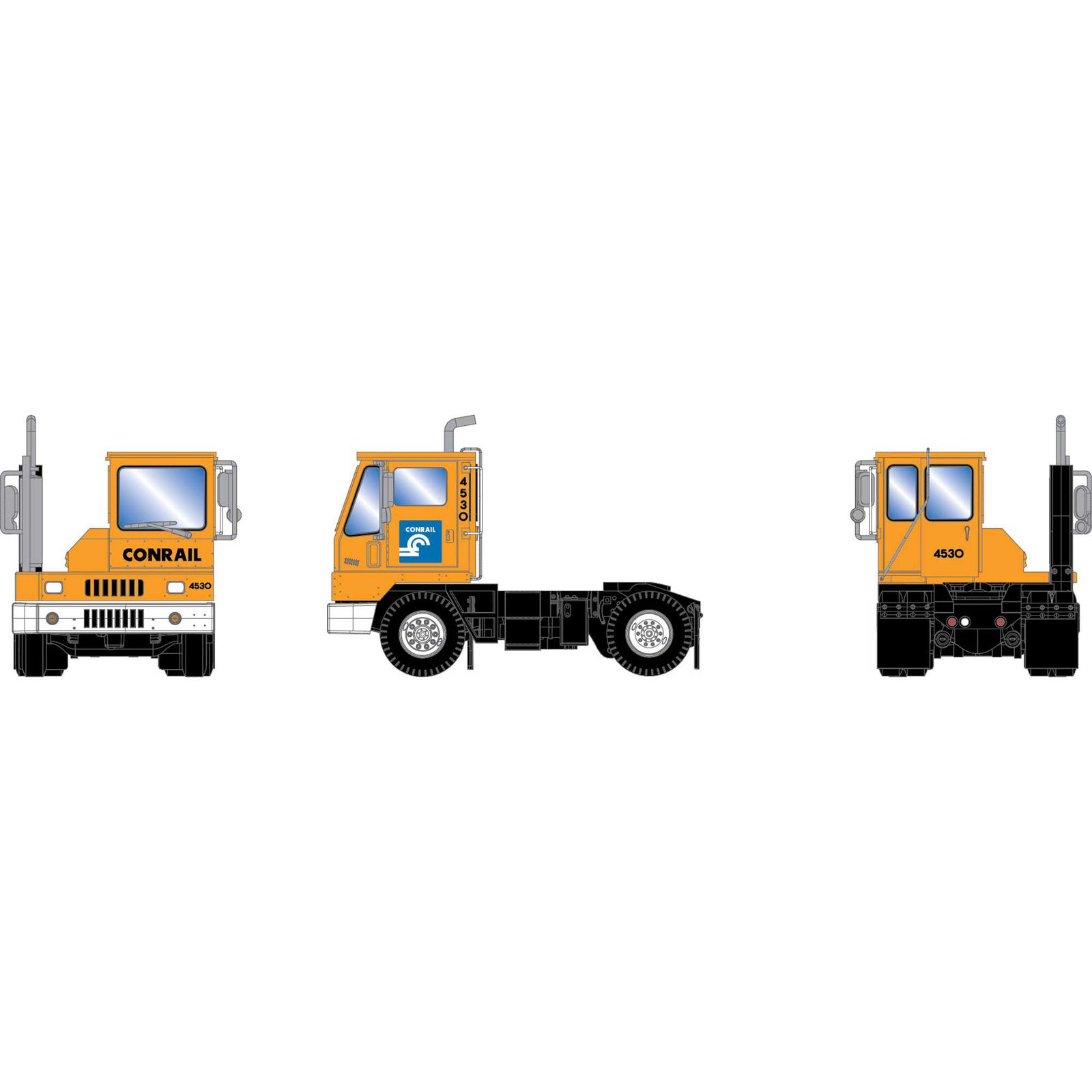 Conrail modern yard tractor #4530