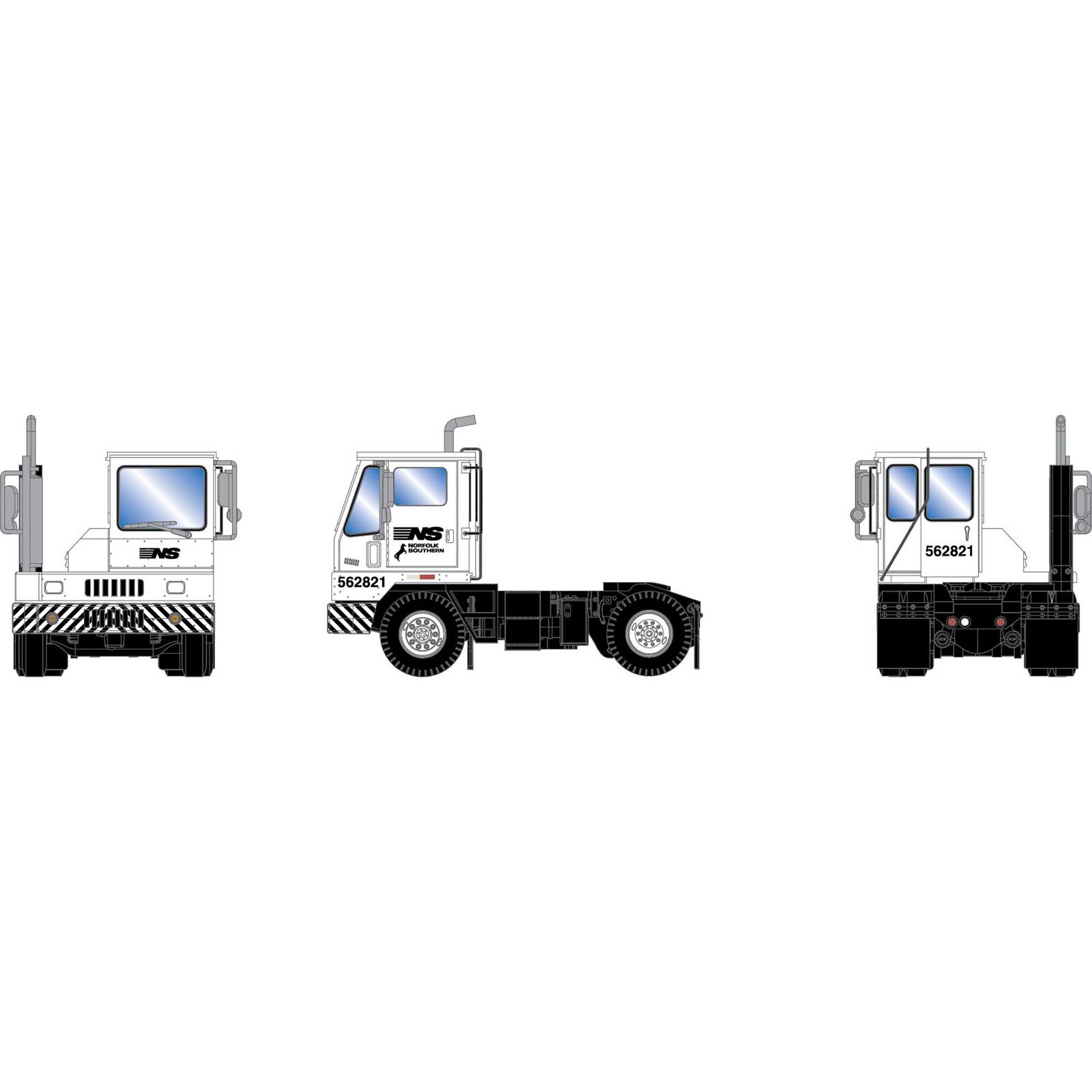 Norfolk Southern modern yard tractor #562821