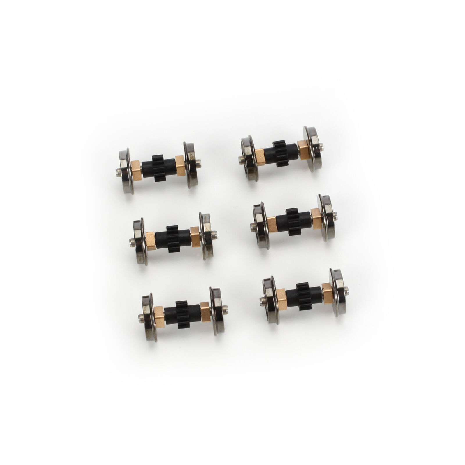 40" locomotive wheel assembly 6-pack