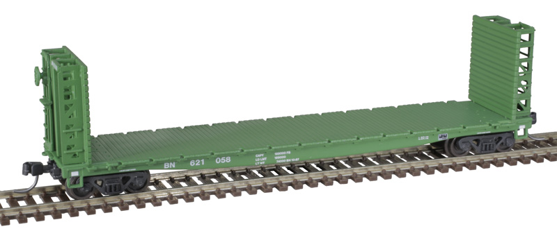 Burlington Northern 48' GSI Bulkhead Flat Car #621094
