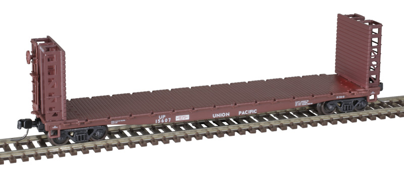 Union Pacific 48' GSI Bulkhead Flat Car #15624