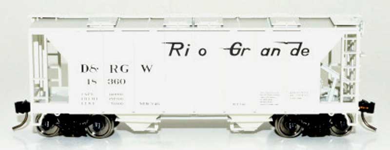 Denver & Rio Grande Western 70-Ton Covered Hopper #18362