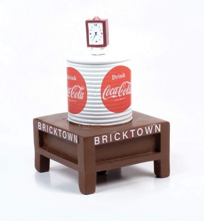 1940s-1960s-Era Water Tower with Light - Coca-Cola®