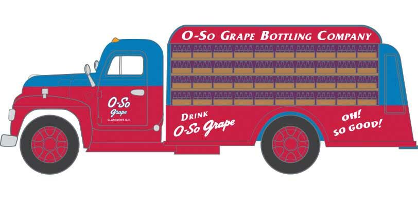1955 beverage truck - O-So Grape Bottlling Company