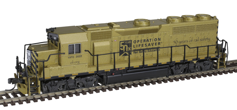 Operation Lifesaver 50 Years GP40 Locomotive #50 With ESU LokSound