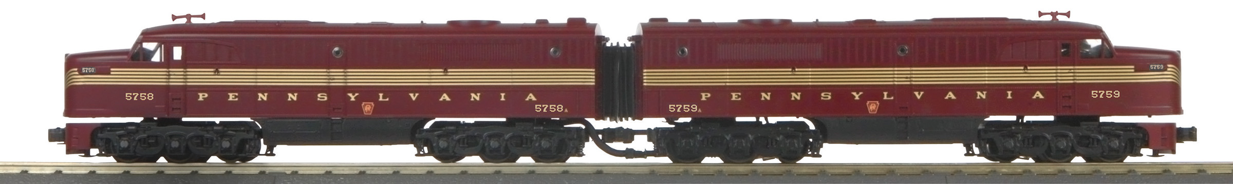 Pennsylvania Railroad Alco PA AA #5758 & #5759 with ProtoSound 3.0