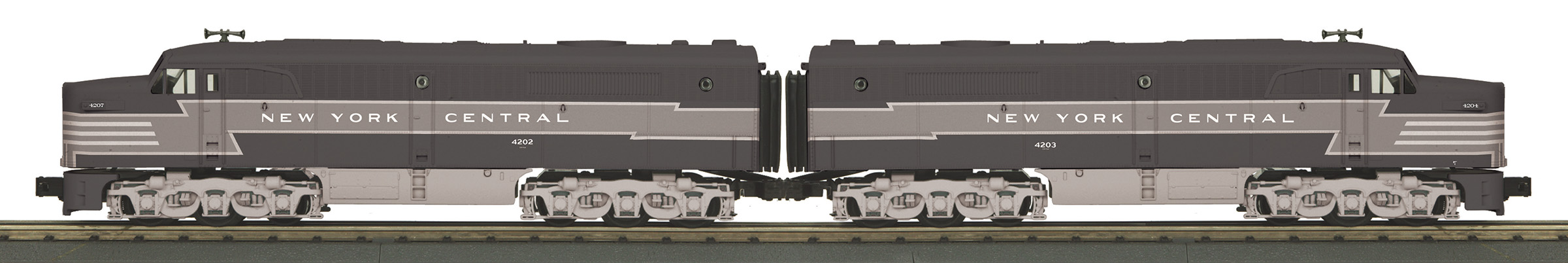 New York Central Alco PA AA #4202 & #4203 with ProtoSound 3.0