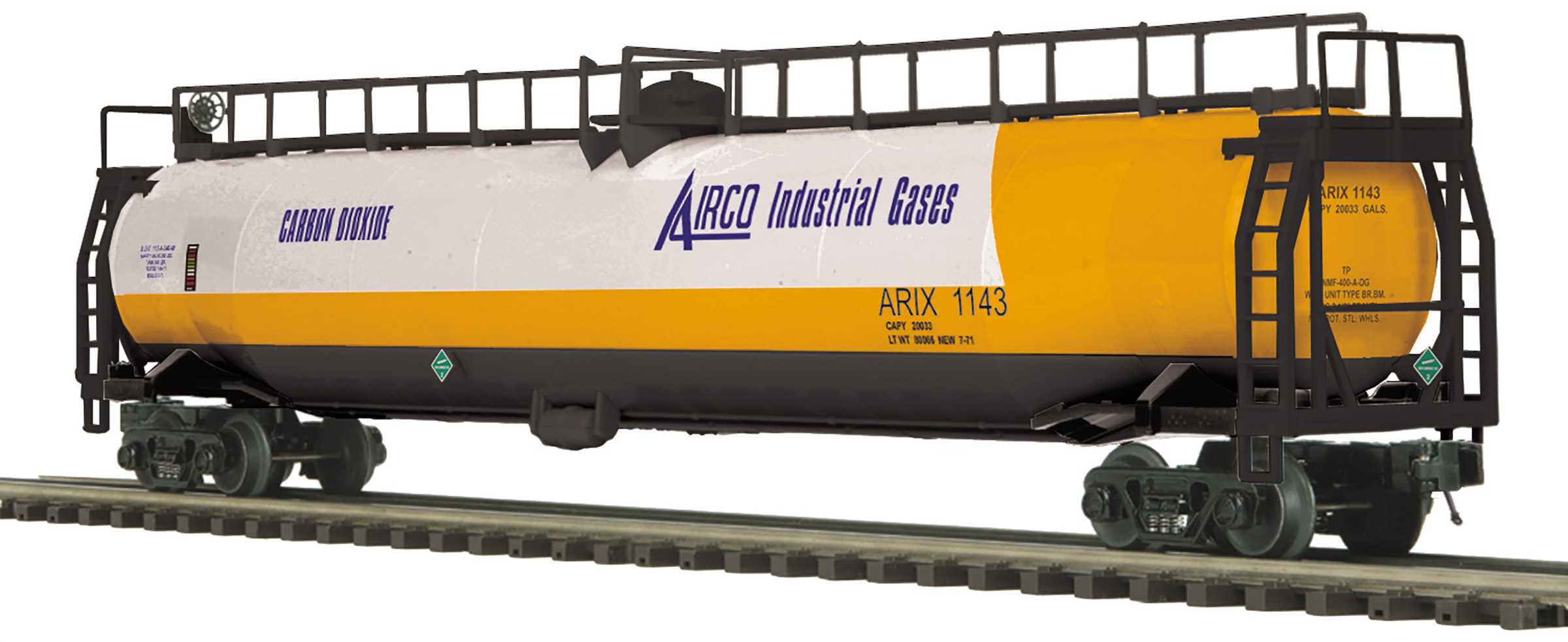 Airco Industrial Gases 33,000 gallon tank car