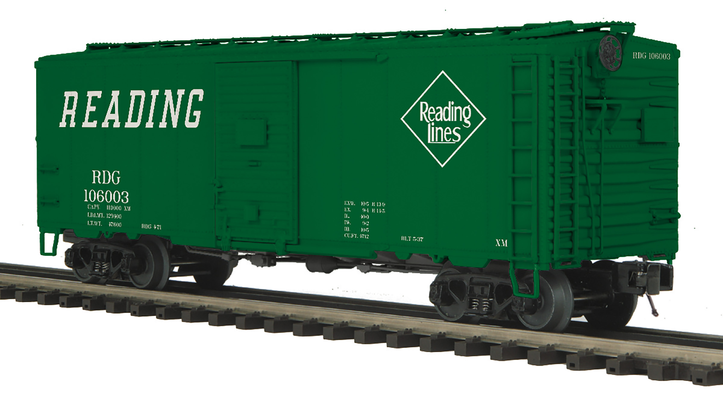Reading 40' AAR boxcar