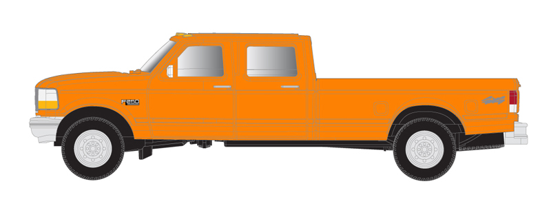 Ford® pickup truck set F-250 & F-350 Safety Orange