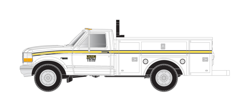 Ford® pickup truck set F-250 & F-350 Herzog