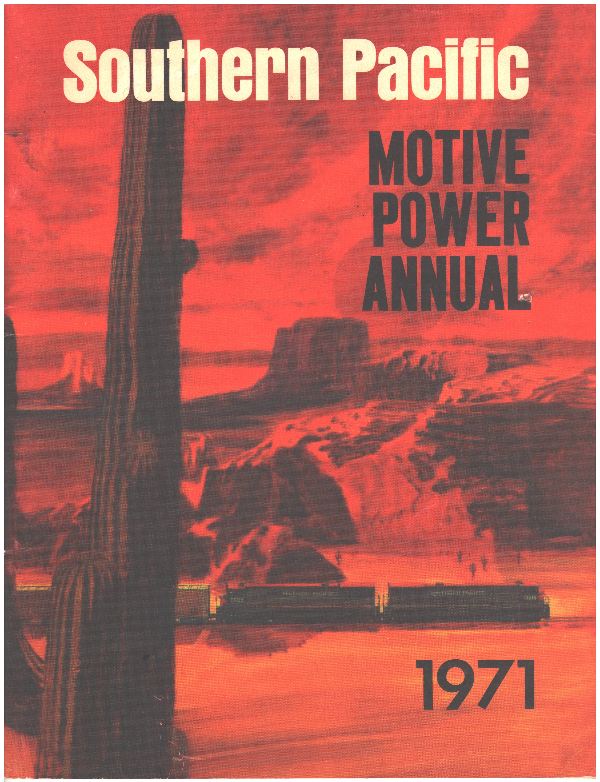 Southern Pacific Motive Power Annual 1971
