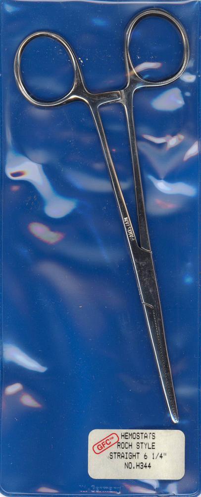 Straight Rochester Style 6.25" Hemostat