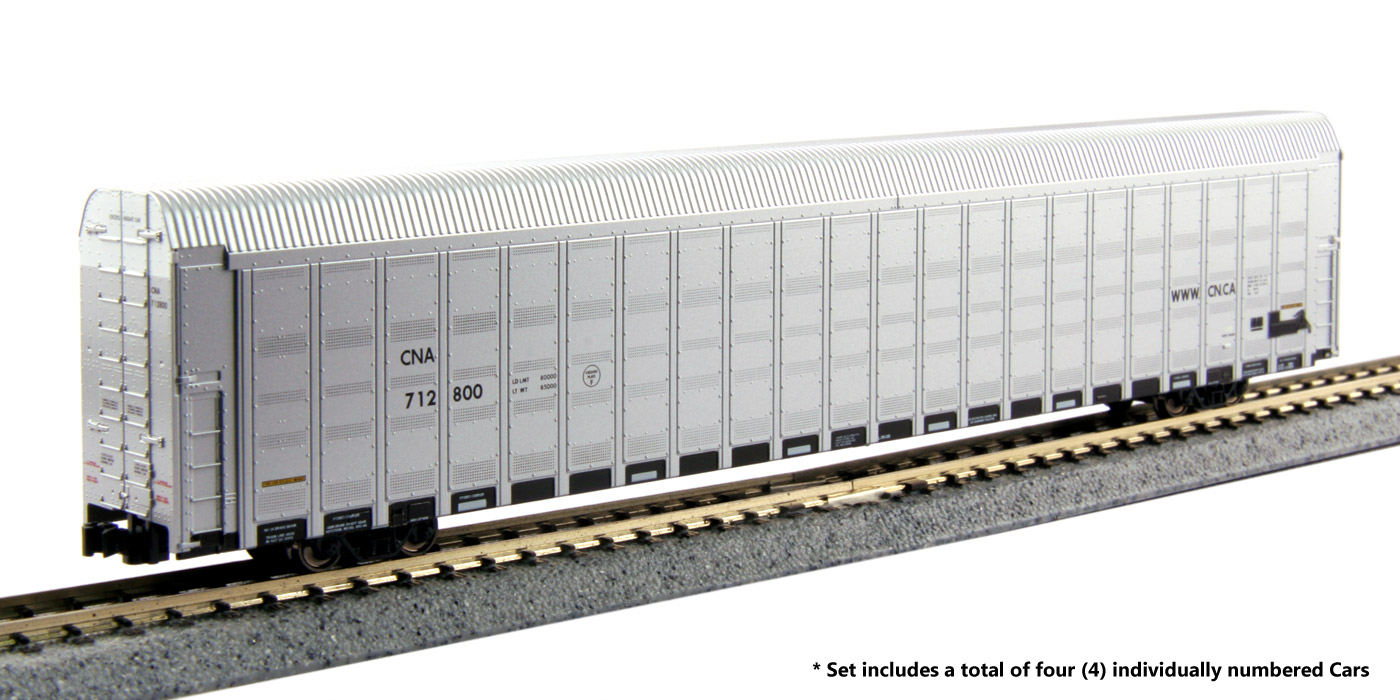 Canadian National Autorack 4-Car Set