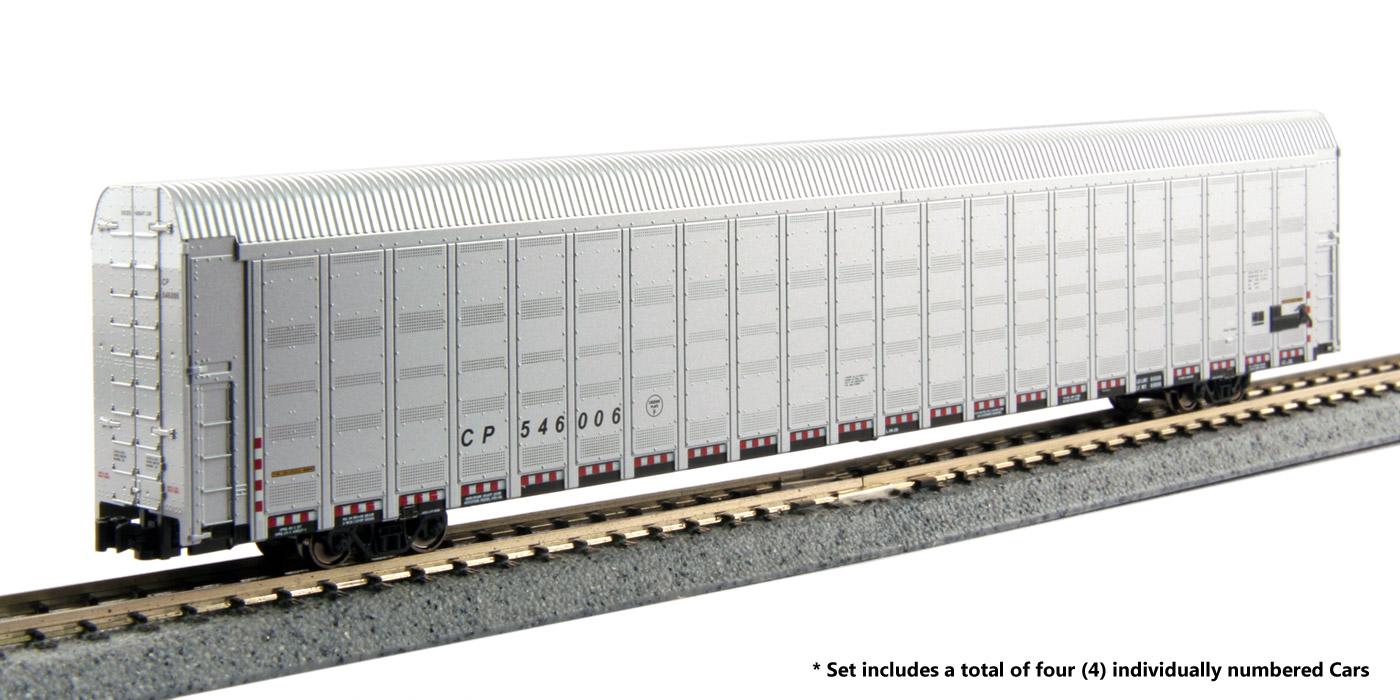 Canadian Pacific Autorack 4-Car Set