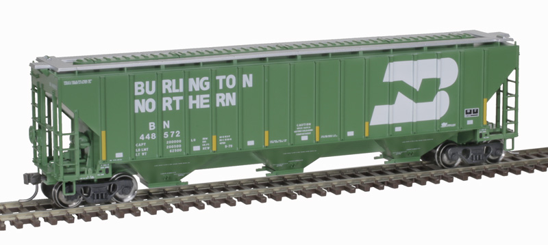 Burlington Northern Thrall 4750 Covered Hopper #448572