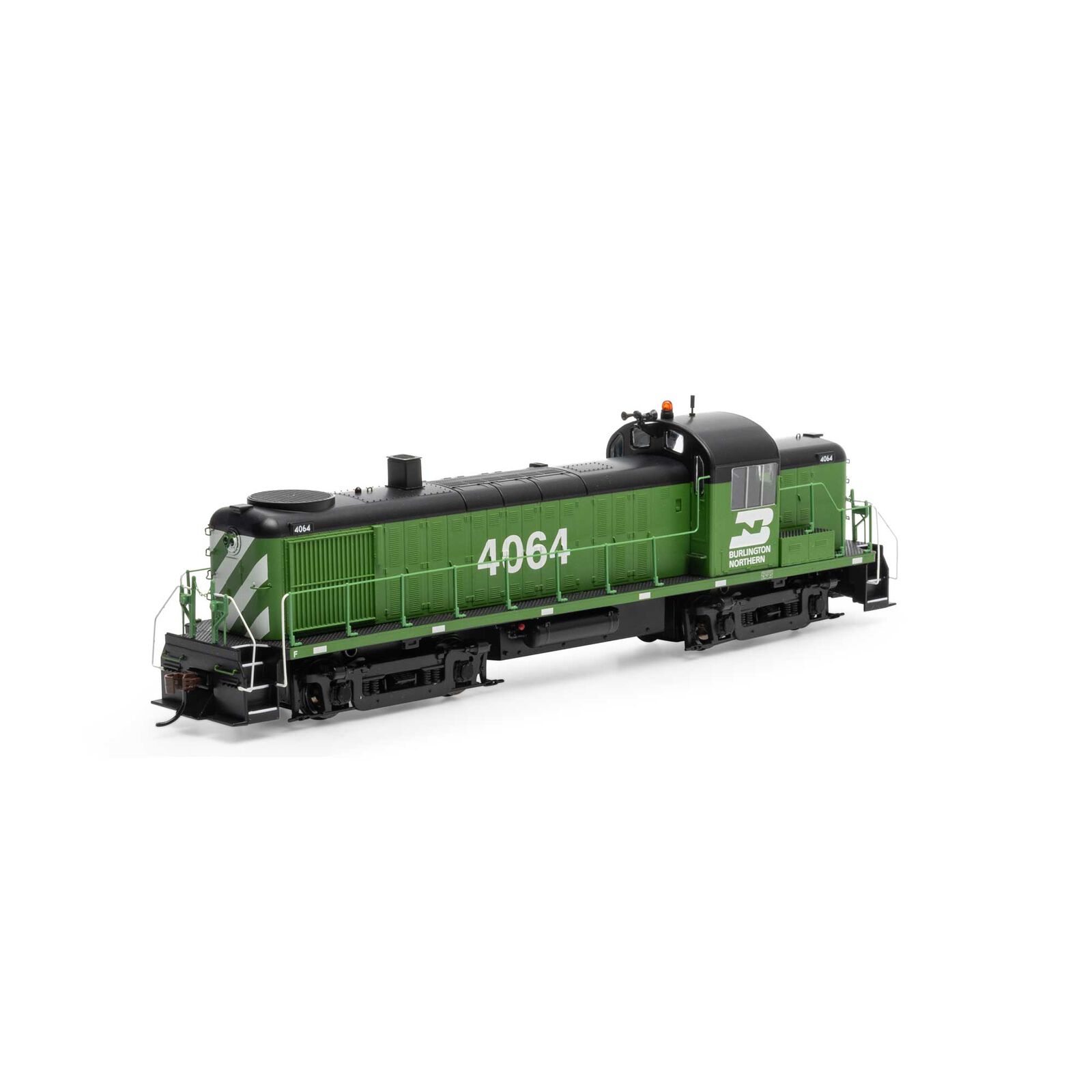 Burlington Northern Alco RS-3 #4054 with Tsunami2