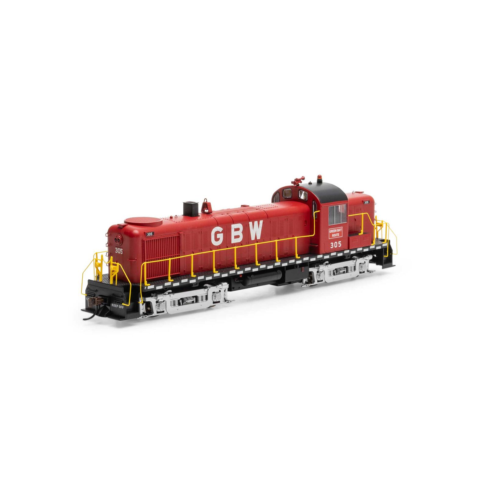 Green Bay & Western Alco RS-3 #305 with Tsunami2