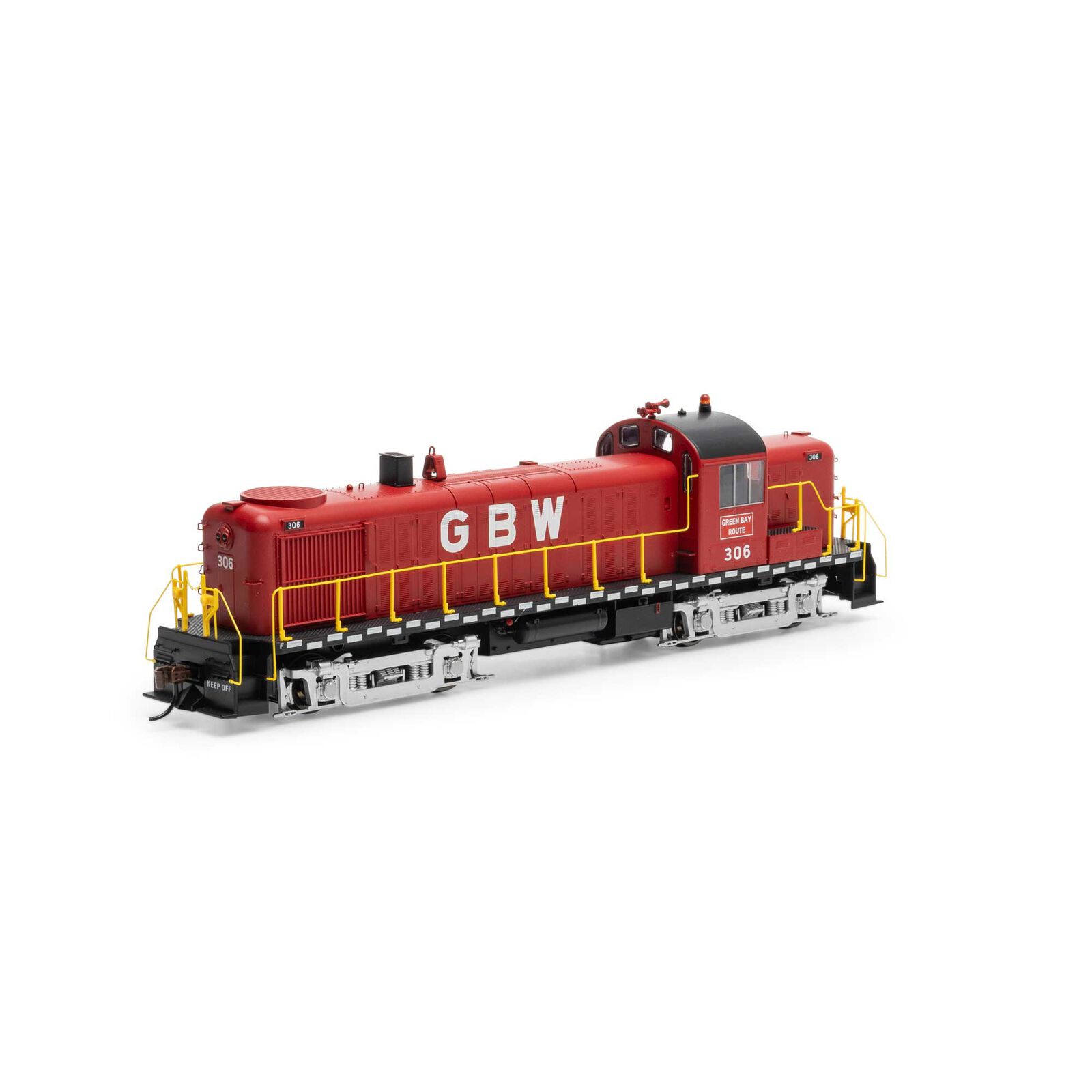 Green Bay & Western Alco RS-3 #306 with Tsunami2