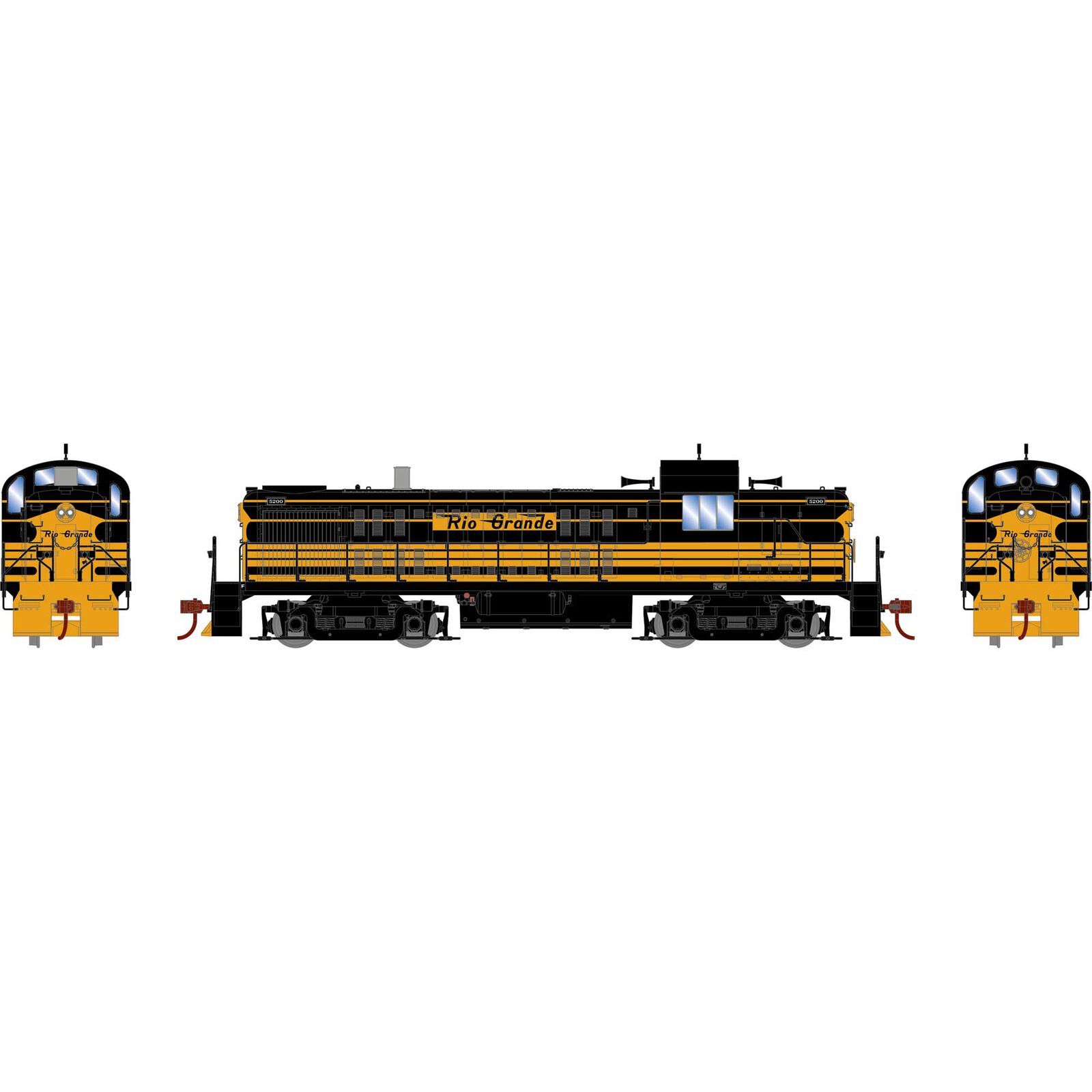 Denver & Rio Grande Western RS-3 #5200