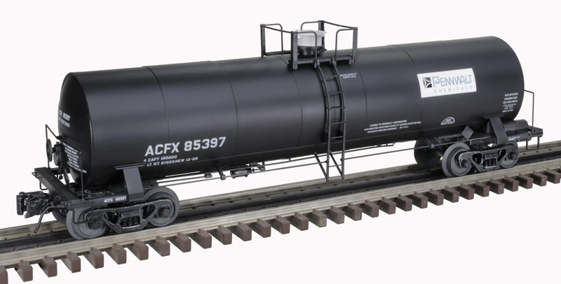 Pennwalt Chemicals 17,360 gallon chlorine tank car #85399