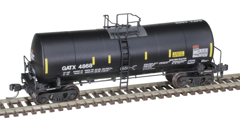 GATX Trinity 17,600 gallon corn syrup tank car #4827