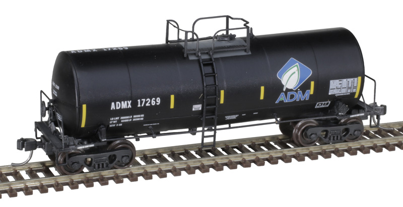 ADM (leaf & stripes) Trinity 17,600 gallon corn syrup tank car #17286