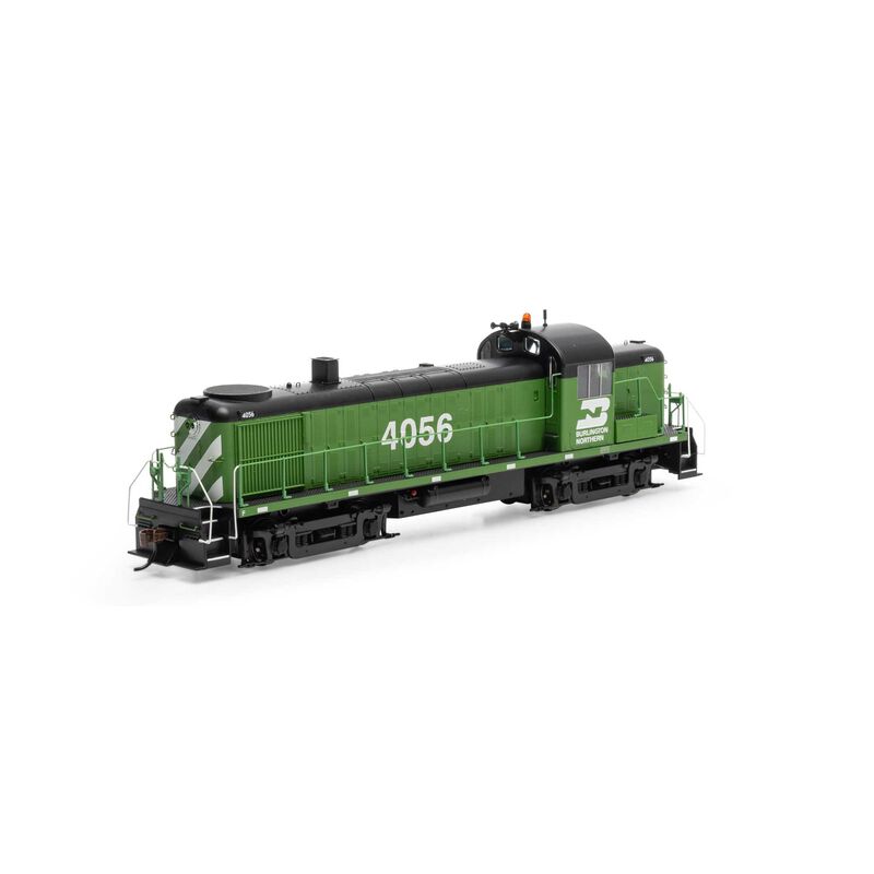 Burlington Northern RS-3 #4056 With Tsunami2