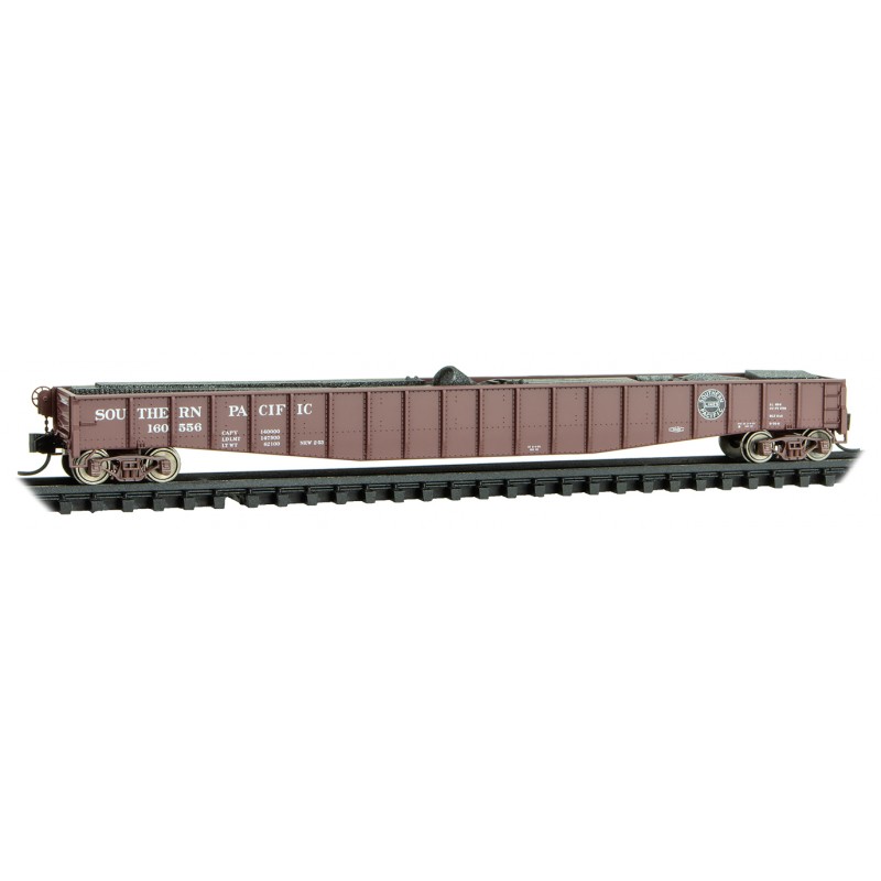 Southern Pacific 65' 70-Ton Gondola #160556 With Load