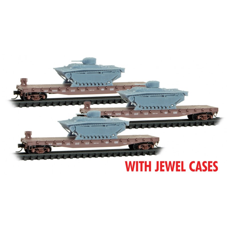 Southern Pacific With LVT9 (a) Load 3-Pack With Jewel Cases