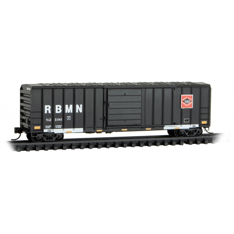 Reading, Blue Mountain & Northern 50' Rib Side Box Car #82196