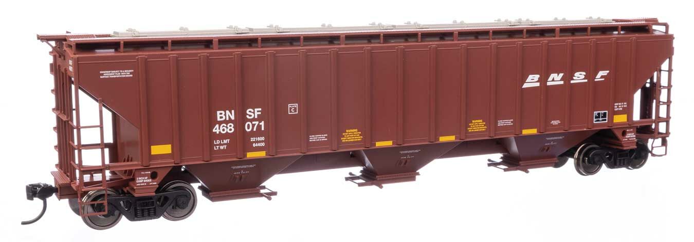 BNSF Trinity 4750 3-bay covered hopper #468071