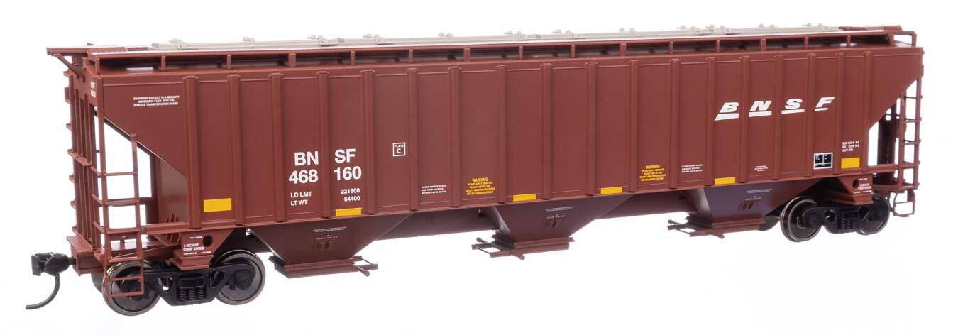 BNSF Trinity 4750 3-bay covered hopper #468160