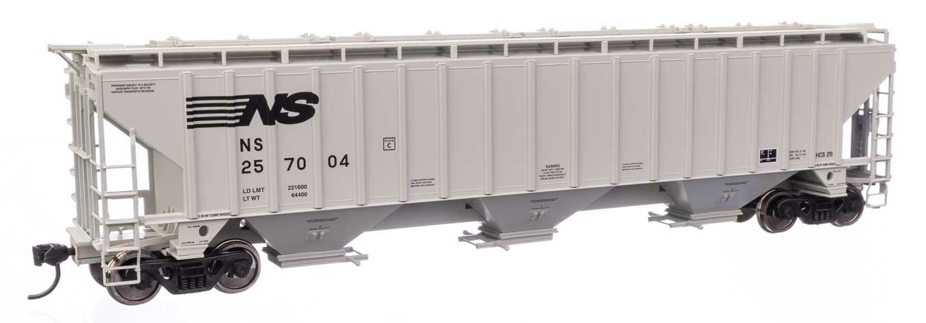 Norfolk Southern Trinity 4750 3-bay covered hopper #257004
