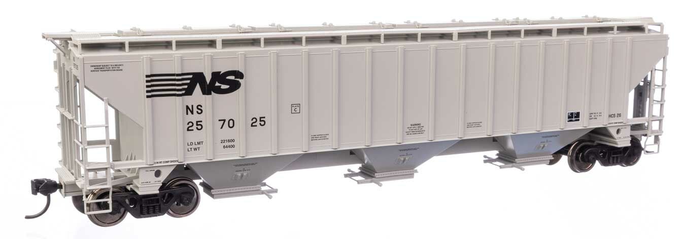 Norfolk Southern Trinity 4750 3-bay covered hopper #257025