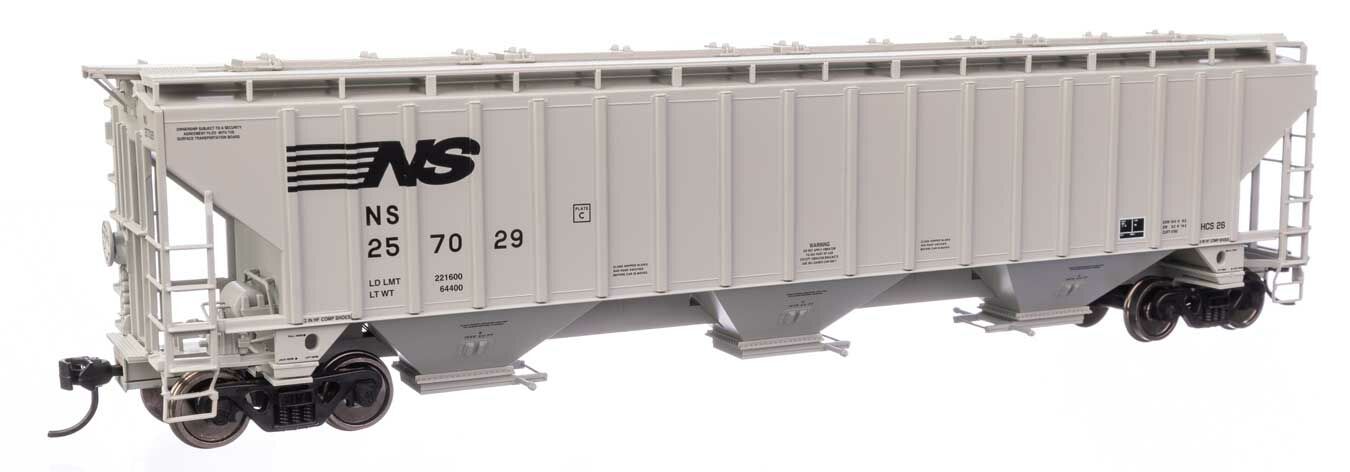 Norfolk Southern Trinity 4750 3-bay covered hopper #257029