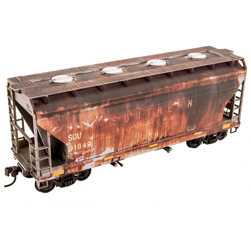 NS/Ex-Southern 2-Bay Covered Hopper #91849