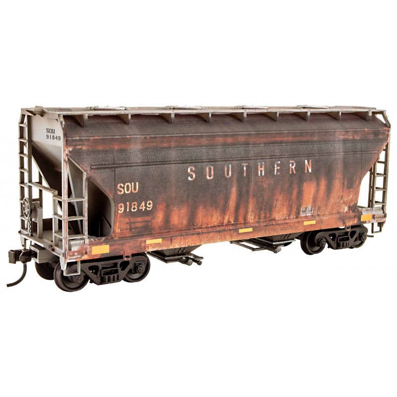 NS/Ex-Southern 2-Bay Covered Hopper #91849