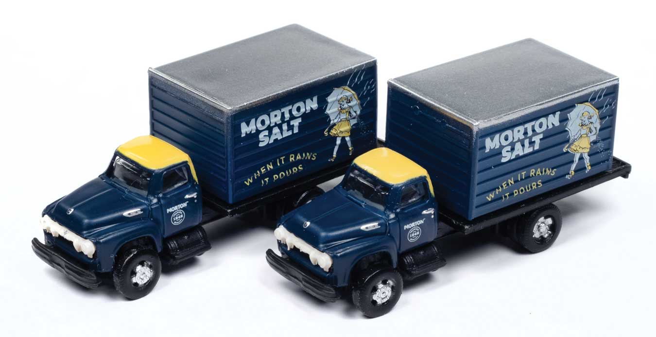 1954 Morton Salt Ford Box Truck 2-Pack