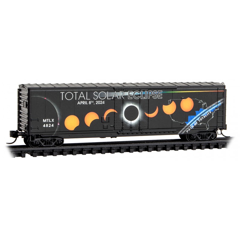 Solar Eclipse 2024 50' Standard Box Car Plug Door #4824
