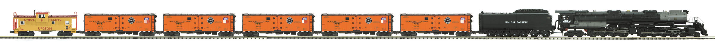 Union Pacific Big Boy reefer train set with ProtoSound 2.0
