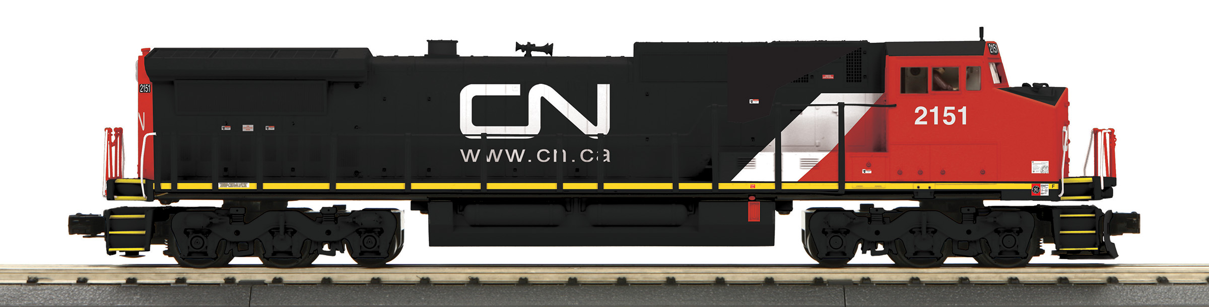 Canadian National 8-40CW #2151 with ProtoSound 3.0