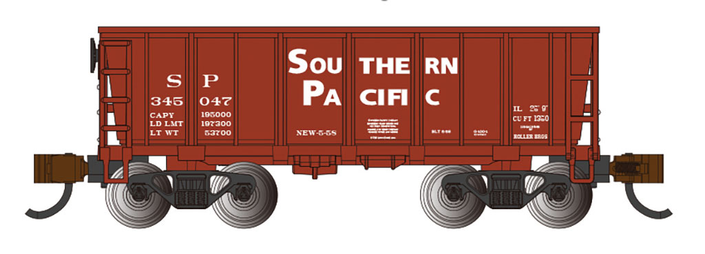 Southern Pacific Ore Car #345047