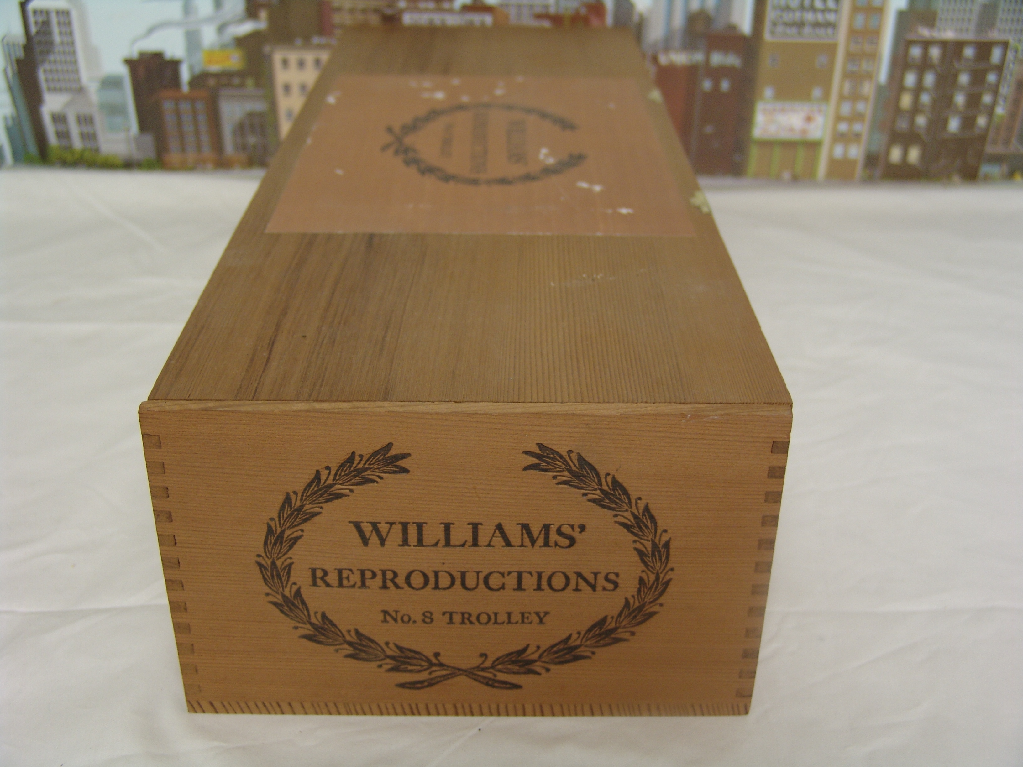 Williams' Reproductions No. 8 Trolley in wooden box