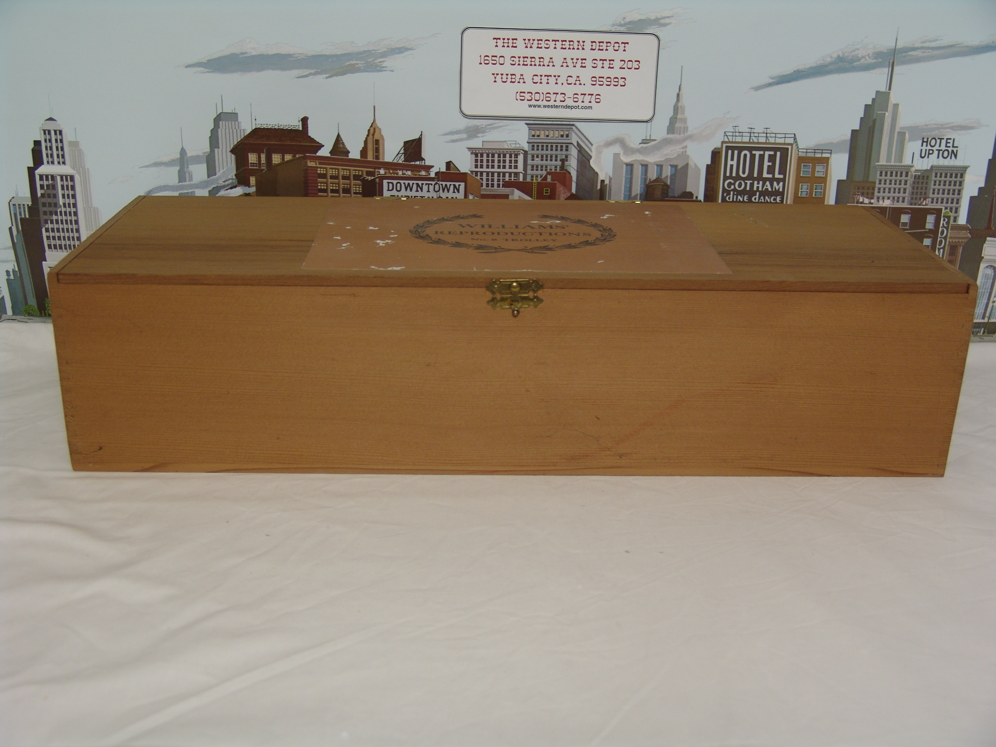 Williams' Reproductions No. 8 Trolley in wooden box
